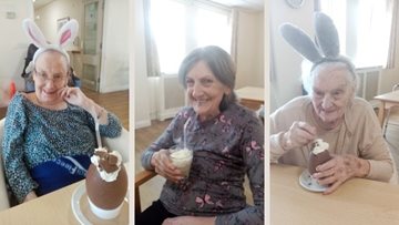 Residents at Grimsby care home join in with Easter Party